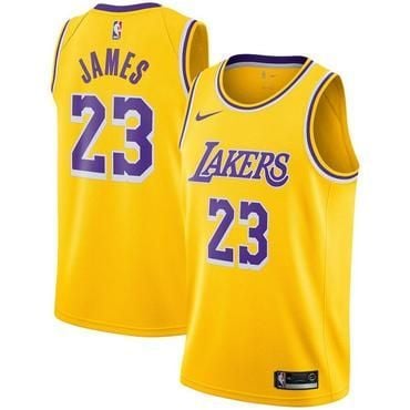 maglia los angeles lakers bambino lebron james 23 jaune